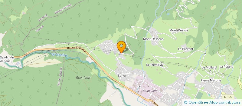 localisation de l'entreprise MONSIEUR FELIX BIANCO  UGINE