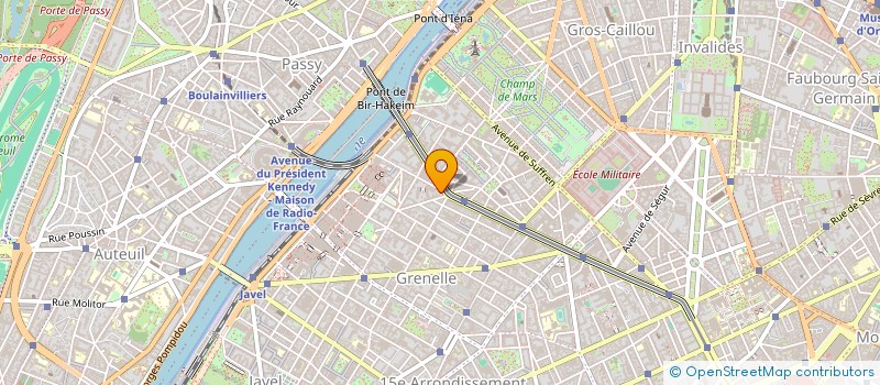 localisation de l'entreprise MONSIEUR FELIX BLONDEL  PARIS