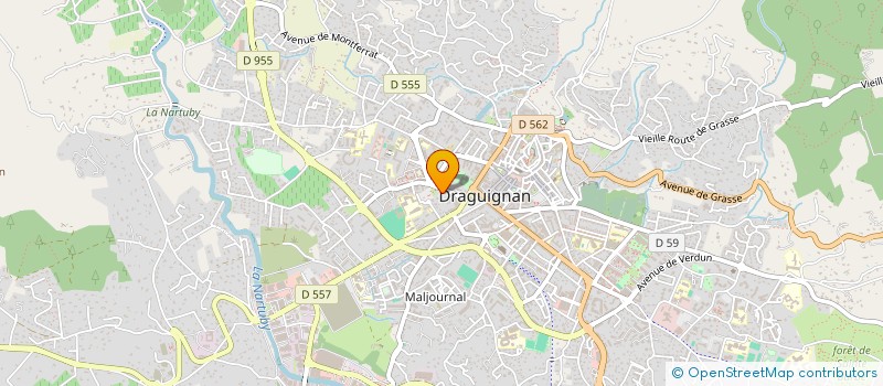 localisation de l'entreprise MONSIEUR FELIX BONNARD  DRAGUIGNAN
