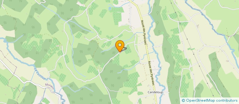 localisation de l'entreprise MONSIEUR FELIX BORDENAVE BIDACHE à MONEIN