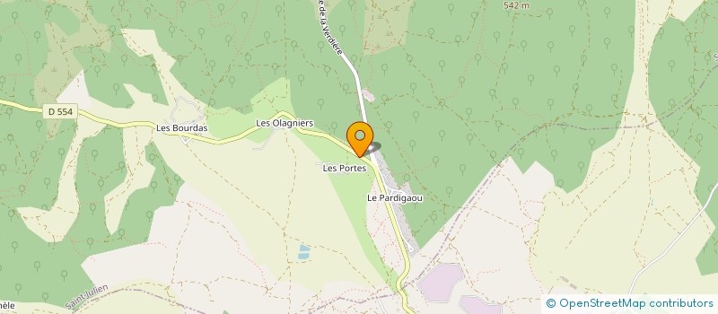 localisation de l'entreprise MONSIEUR FELIX BOUSQUIERES à SAINT-JULIEN