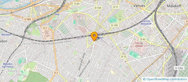 localisation de l'entreprise MONSIEUR FELIX BOYER à CLAMART