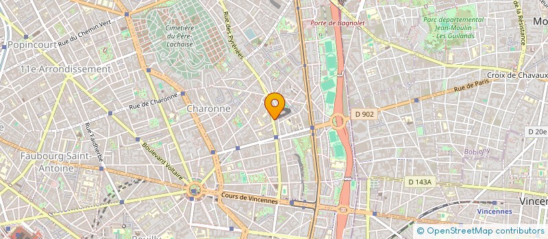 localisation de l'entreprise MONSIEUR FELIX BRANDT  PARIS