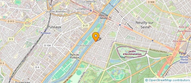 localisation de l'entreprise MONSIEUR FELIX BRONDEL à NEUILLY-SUR-SEINE