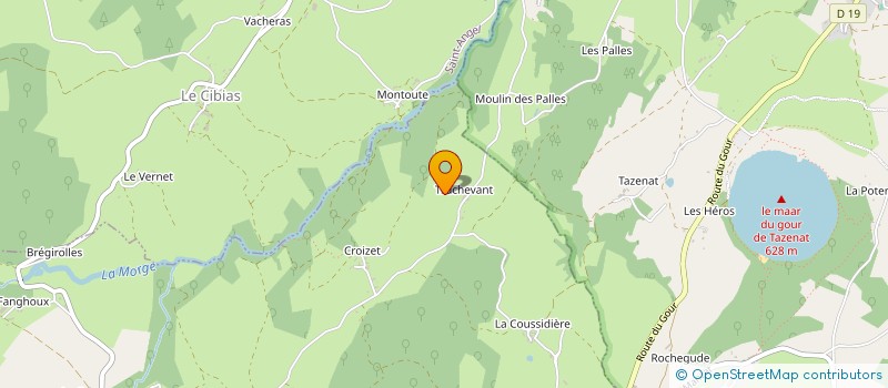 localisation de l'entreprise MONSIEUR FELIX BROUSSE à MANZAT