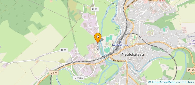 localisation de l'entreprise MONSIEUR FELIX BROYER  NEUFCHATEAU