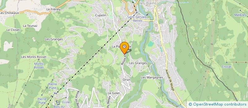 localisation de l'entreprise MONSIEUR FELIX CARPANO  SAINT-GERVAIS-LES-BAINS