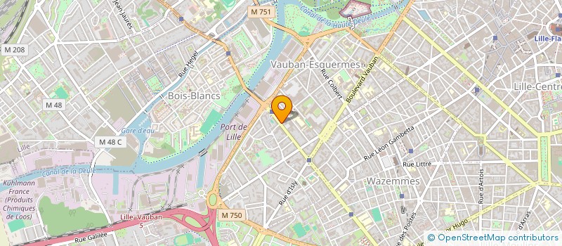 localisation de l'entreprise MONSIEUR FELIX CASTOR  LILLE