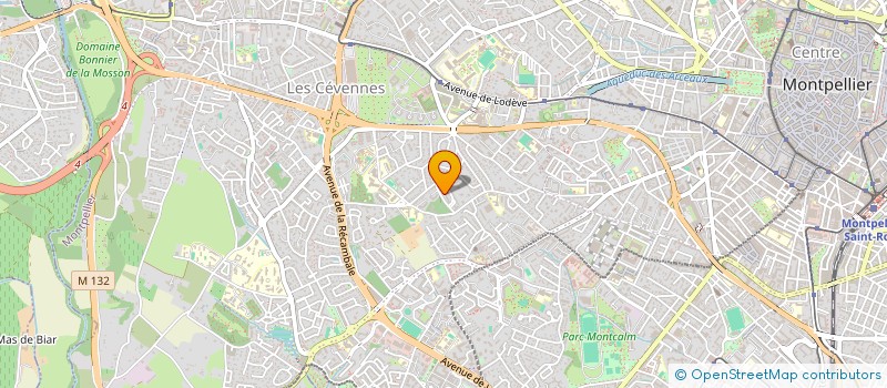 localisation de l'entreprise MONSIEUR FELIX CHANTELOUP à MONTPELLIER