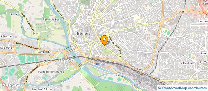 localisation de l'entreprise MONSIEUR FELIX CHEMOUNI à BEZIERS