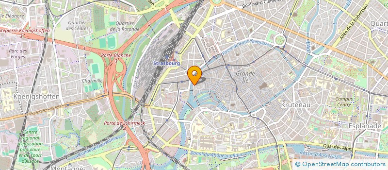 localisation de l'entreprise MONSIEUR FELIX CSECH à STRASBOURG