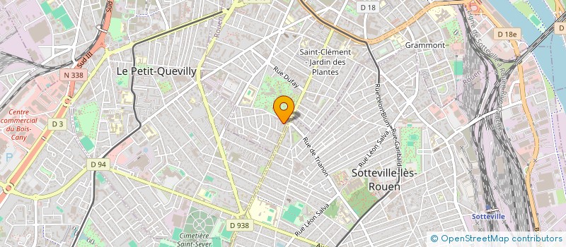 localisation de l'entreprise MONSIEUR FELIX CULOT à ROUEN