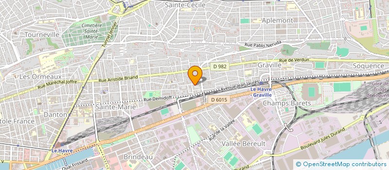 localisation de l'entreprise MONSIEUR FELIX DA COSTA LONE à LE HAVRE