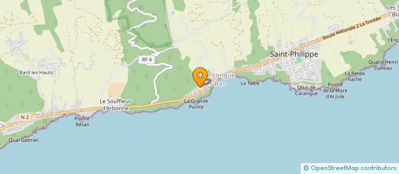 localisation de l'entreprise MONSIEUR FELIX DAMOUR à SAINT-PHILIPPE