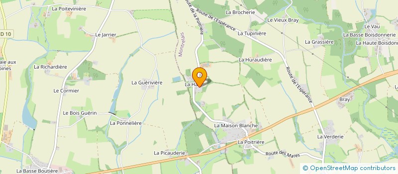 localisation de l'entreprise MONSIEUR FELIX DAUCHY  MONTRELAIS