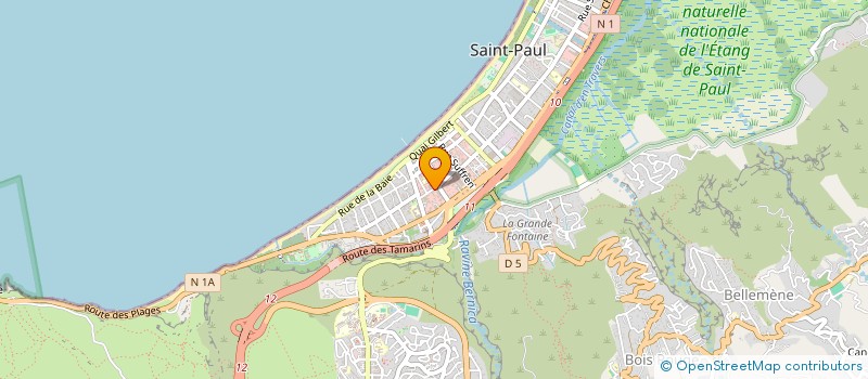 localisation de l'entreprise MONSIEUR FELIX DE GAIL  SAINT-PAUL