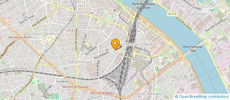 localisation de l'entreprise MONSIEUR FELIX DE MARLIAVE  BORDEAUX