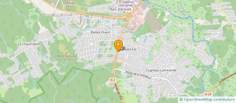 localisation de l'entreprise MONSIEUR FELIX DE OLIVEIRA  MATOURY