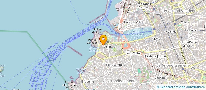 localisation de l'entreprise MONSIEUR FELIX DEAGE à MARSEILLE