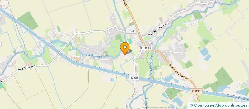 localisation de l'entreprise MONSIEUR FELIX DEGRAVE  ROBECQ