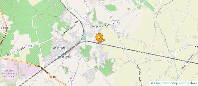 localisation de l'entreprise MONSIEUR FELIX DELACRUZ  SENOUILLAC