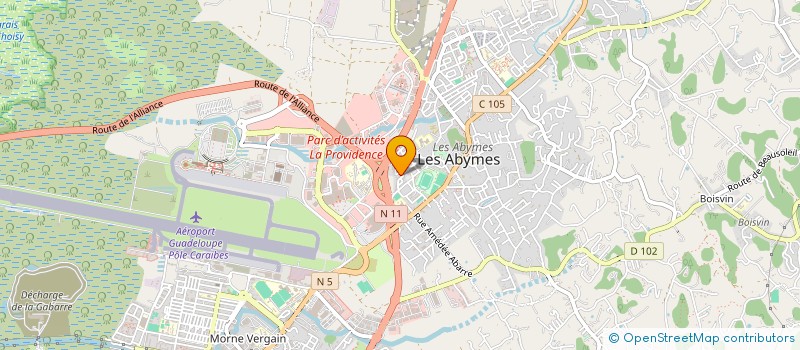localisation de l'entreprise MONSIEUR FELIX DIDIER à LES ABYMES