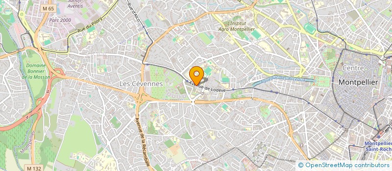 localisation de l'entreprise MONSIEUR FELIX DIRAND à MONTPELLIER