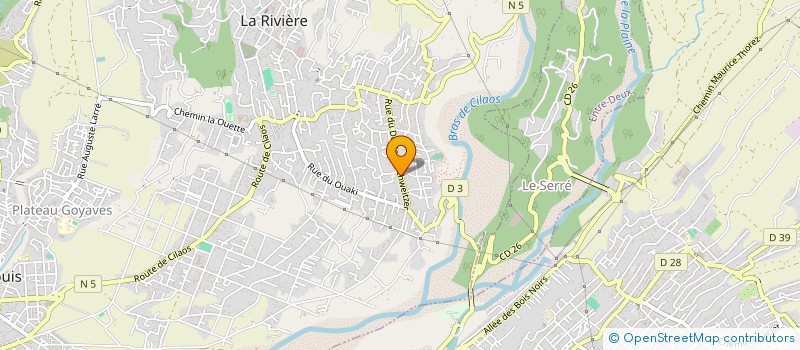 localisation de l'entreprise MONSIEUR FELIX DUBARIL à SAINT-LOUIS