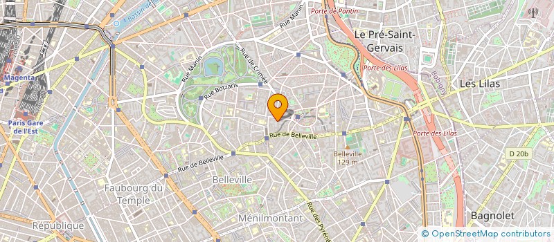 localisation de l'entreprise MONSIEUR FELIX DUMAS PRIMBAULT  PARIS