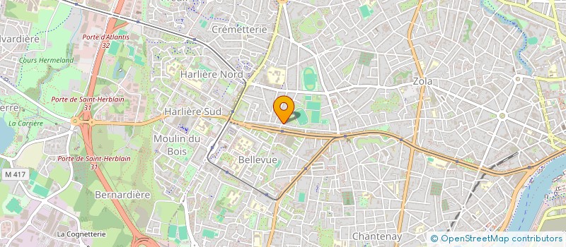 localisation de l'entreprise MONSIEUR FELIX DUSSER à NANTES