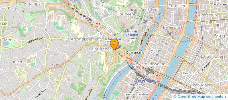 localisation de l'entreprise MONSIEUR FELIX ESPINASSE  LYON 5EME