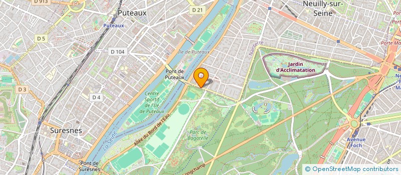 localisation de l'entreprise MONSIEUR FELIX FARGETTE  LA CELLE-SAINT-CLOUD