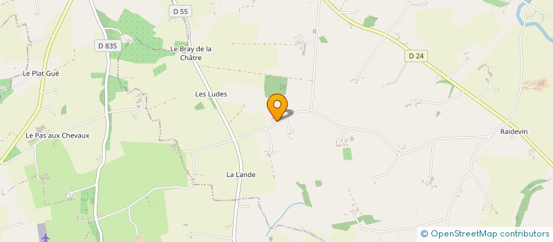 localisation de l'entreprise MONSIEUR FELIX FAVERIS à SAINT MARS D'EGRENNE