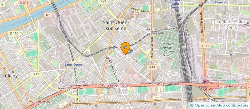 localisation de l'entreprise MONSIEUR FELIX FELIX MAISON à SAINT-OUEN-SUR-SEINE