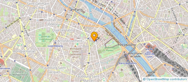 localisation de l'entreprise MONSIEUR FELIX FRANCOIS MARIE LAJOUANIE  PARIS