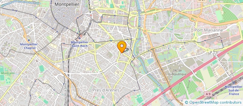 localisation de l'entreprise MONSIEUR FELIX FREYSS à MONTPELLIER
