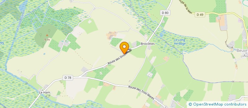 localisation de l'entreprise MONSIEUR FELIX GALLOT  HOTOT-EN-AUGE