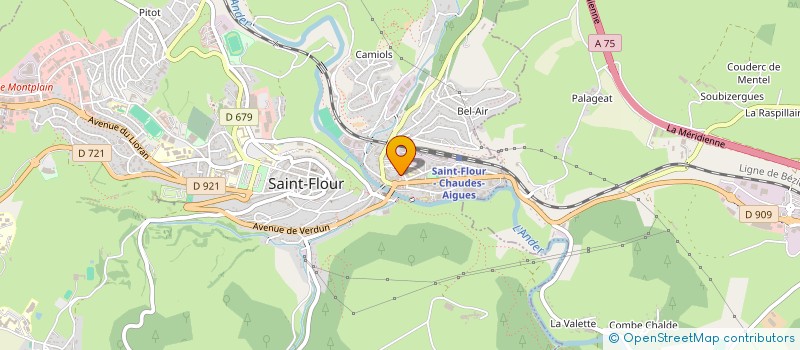 localisation de l'entreprise MONSIEUR FELIX GAUZY à SAINT-FLOUR