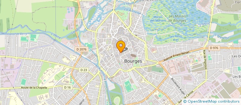 localisation de l'entreprise MONSIEUR FELIX GIRARD  BOURGES