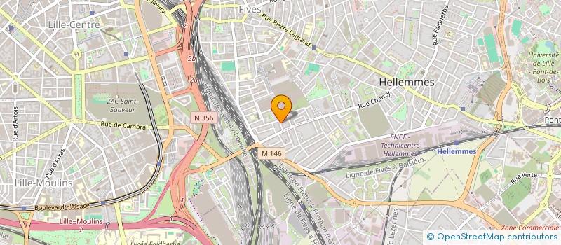 localisation de l'entreprise MONSIEUR FELIX GODEFROY à LILLE