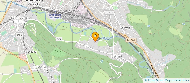 localisation de l'entreprise MONSIEUR FELIX GRANGE  BETTANT