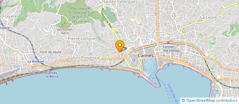 localisation de l'entreprise MONSIEUR FELIX GRAS à CANNES