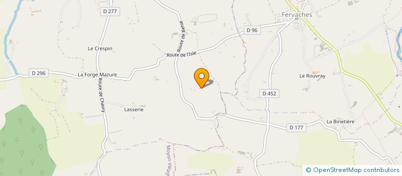 localisation de l'entreprise MONSIEUR FELIX HOFMANN  MOYON VILLAGES