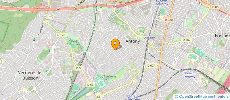 localisation de l'entreprise MONSIEUR FELIX JACQUES à ANTONY