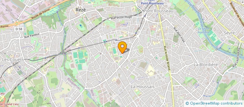 localisation de l'entreprise MONSIEUR FELIX JARDET  REZE