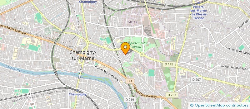 localisation de l'entreprise MONSIEUR FELIX JUNOT à CHAMPIGNY SUR MARNE