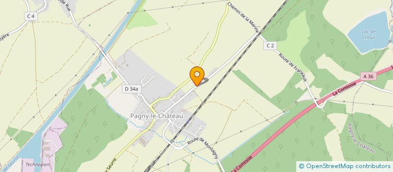 localisation de l'entreprise MONSIEUR FELIX KOLHER  PAGNY-LE-CHATEAU