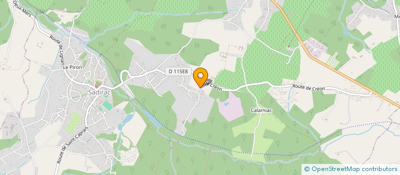 localisation de l'entreprise MONSIEUR FELIX KORBENDAU  SADIRAC