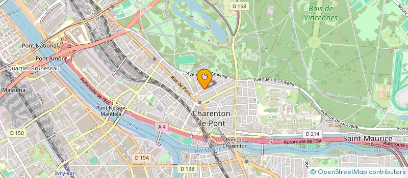 localisation de l'entreprise MONSIEUR FELIX LADREIT DE LACHARRIRE  CHARENTON-LE-PONT