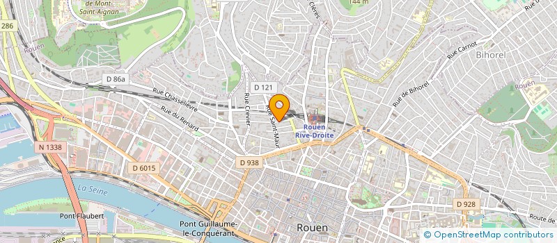 localisation de l'entreprise MONSIEUR FELIX LECAUDE à ROUEN